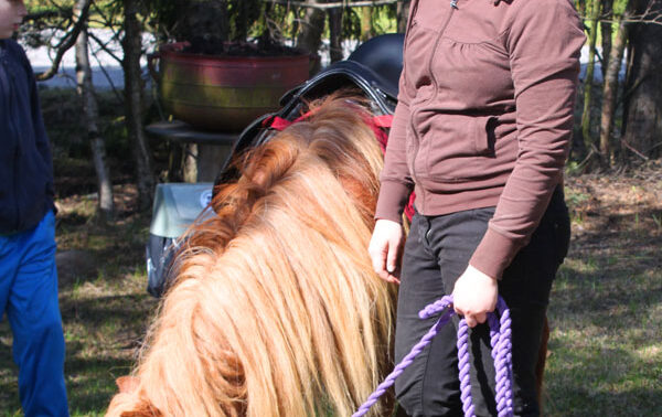 Poniratsastusta Poniratsastusta