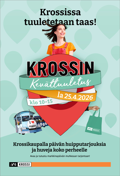 Krossn Kevättuuletus -lehden kansi