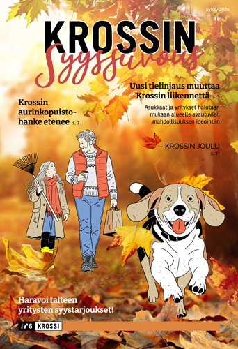 krossin_syyssiivous_lehti_2026_kansi Krossin Syyssiivous 2026 -lehden kansi
